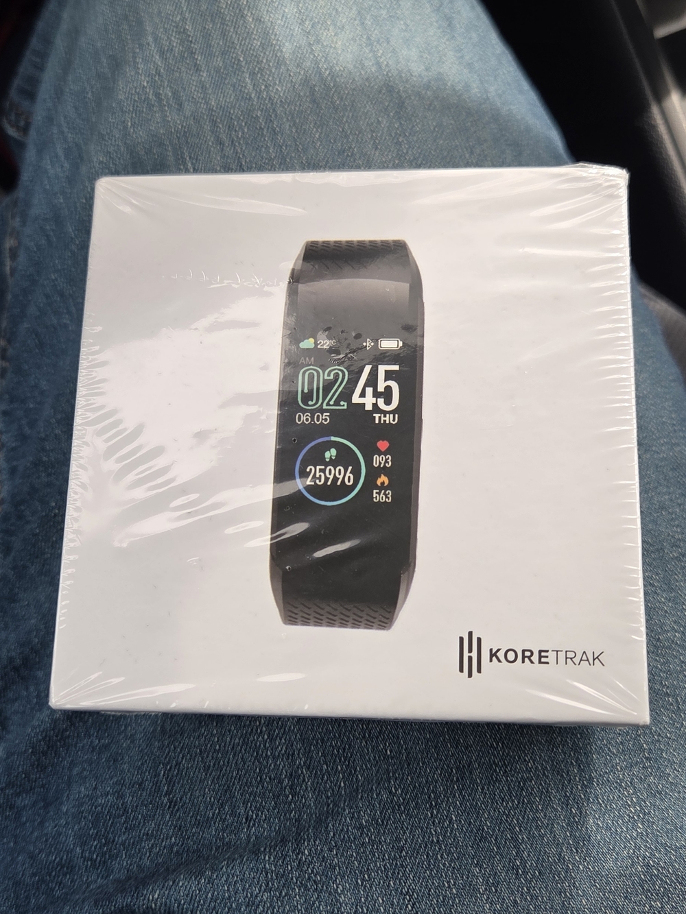 Koretrak Smart Watch Fitness Sport Tracker Heart Monitor Waterproof NEW & SEALED